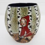 Skuja Braden – Little Red Riding Hood Vase A