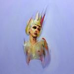 jaren-fountain-cardboard-crown-oil-on-panel-60-x-60cm